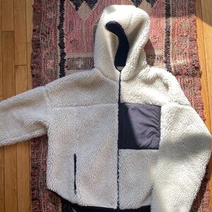 3.1 Phillip Lim Sherpa Bonded Cropped Jacket